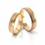 Zlaté snubní prsteny 2251