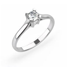 Zlatý zásnubní prsten 009