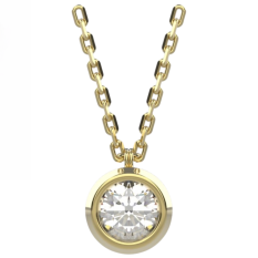 Dámský zlatý náhrdelník 012
