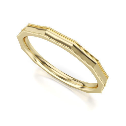 Dámský zlatý prsten B507 - Barva zlata: Žluté