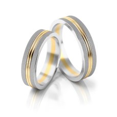 Zlaté snubní prsteny 3148
