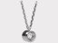 Dámský zlatý náhrdelník 012 - Barva zlata: Bílé, Typ kamene: Zirkon