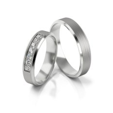 Zlaté snubní prsteny 4316