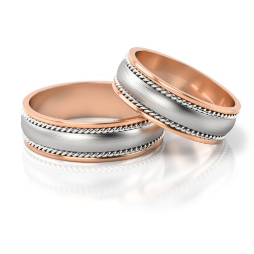 Zlaté snubní prsteny 4182