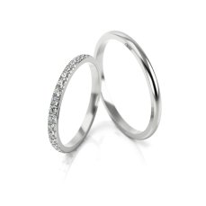 Zlaté snubní prsteny 3298