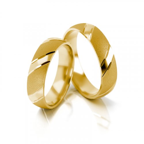 Zlaté snubní prsteny 2001 - Barva zlata: Bílé