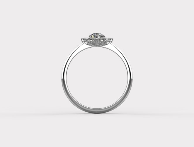 Dámský zlatý prsten 1000