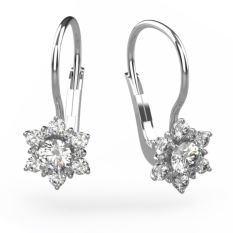 Dámské zlaté náušnice 011