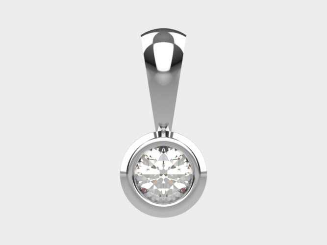 Zlatý přívěsek 012