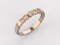 Dámský zlatý prsten 030