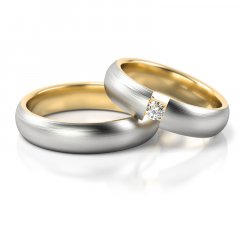 Zlaté snubní prsteny 3274