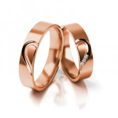 Zlaté snubní prsteny 4309