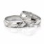 Zlaté snubní prsteny 2021 - Barva zlata: Bílé