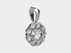 Zlatý přívěsek 010