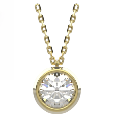 Dámský zlatý náhrdelník 012