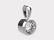 Zlatý přívěsek 012