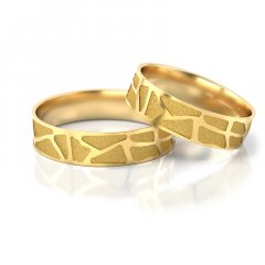 Zlaté snubní prsteny 4271