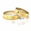 Zlaté snubní prsteny 2121 - Barva zlata: Růžové
