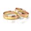 Zlaté snubní prsteny 4276