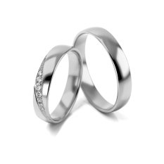 Zlaté snubní prsteny 4317