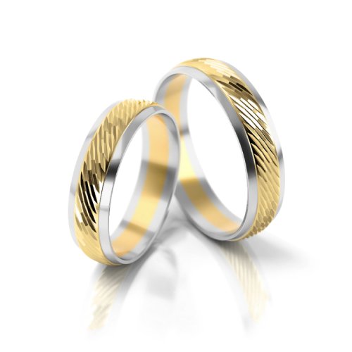 Zlaté snubní prsteny 2063