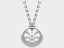 Dámský zlatý náhrdelník 012 - Barva zlata: Bílé, Typ kamene: Zirkon