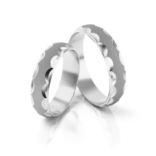 Zlaté snubní prsteny 1124