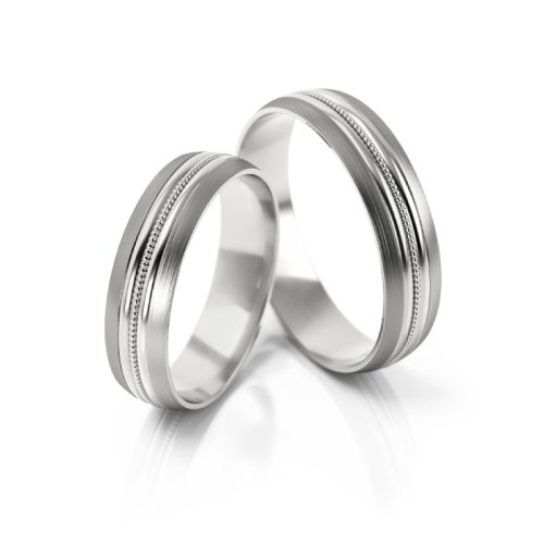 Zlaté snubní prsteny 2251 - Barva zlata: Růžové / Žluté