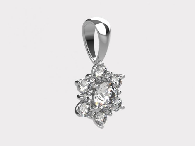 Zlatý přívěsek 011