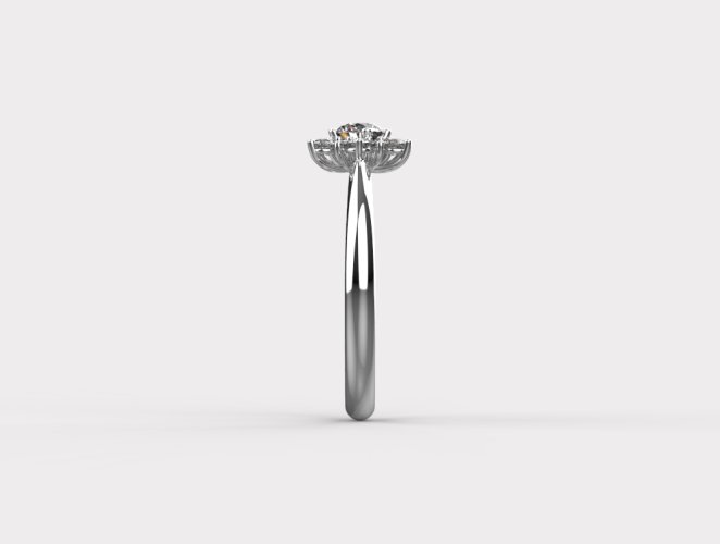 Dámský zlatý prsten 1000