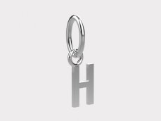 Zlatý přívěsek písmeno H