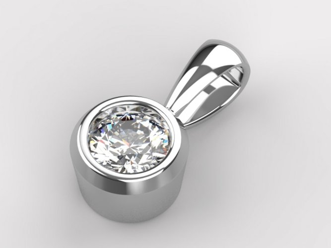 Zlatý přívěsek 012