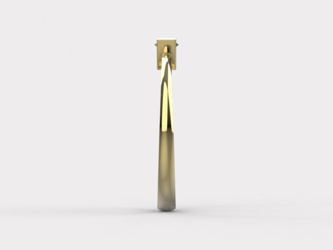 Zlatý zásnubní prsten 115