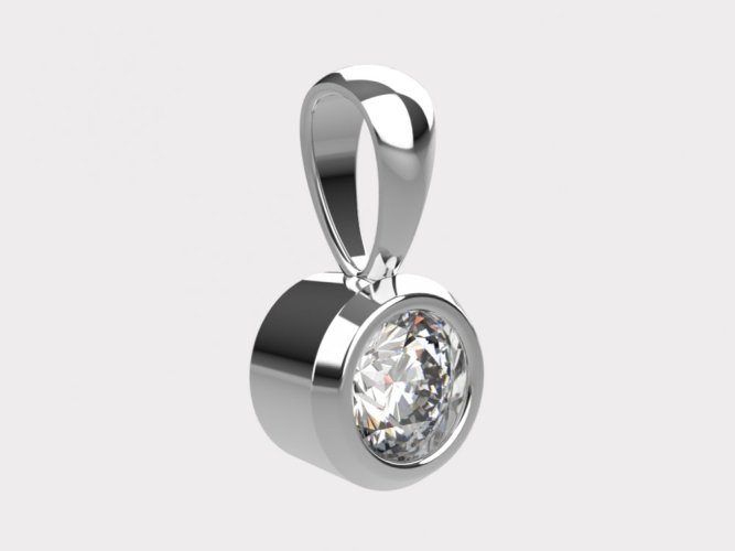 Zlatý přívěsek 012