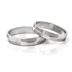 Zlaté snubní prsteny 2246