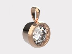 Zlatý přívěsek 012