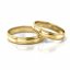Zlaté snubní prsteny 2241 - Barva zlata: Žluté